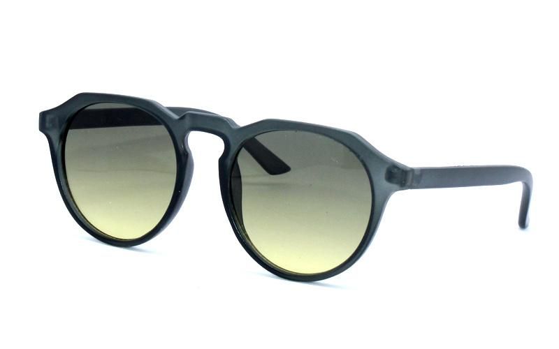 Fashion Translucent Geometric Round Promotional Unisex Sunglasses