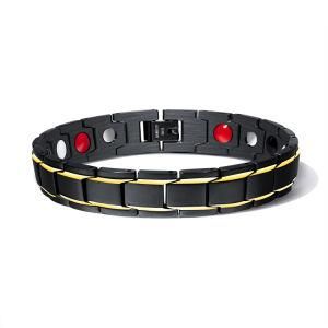&#160; Fashion Retro Magnetic Jewelry Stainless Steel Men Bracelet