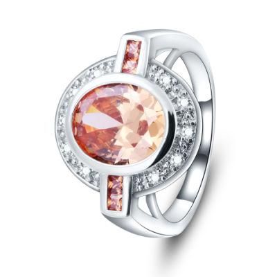 Popular Men&prime; S and Women&prime; S Fashion Inlaid Diamond Rings