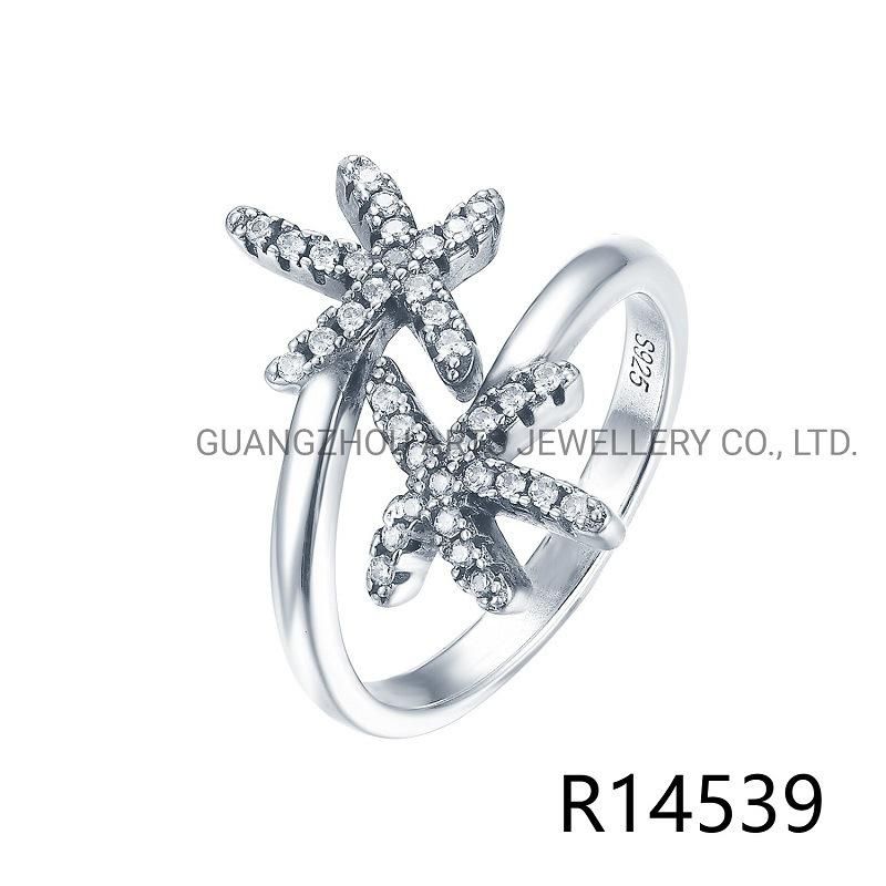 New & Latest 925 Sterling Silver Korea Hot Style Star Ring