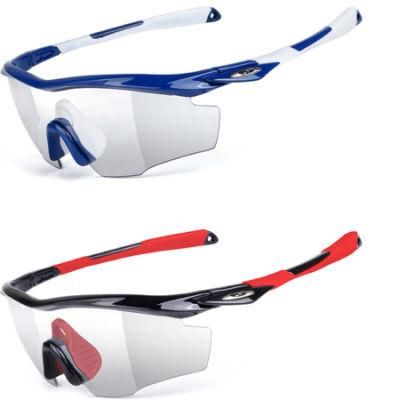 Hot Selling Polarized Bicycle Sunglasses Photochromic Unisex Eyewear Fashion Sport Sunglasses off-Road Sports Glasses