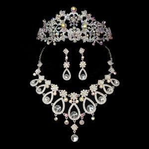 Colourful Design Fashion Bridal Wedding Jewelry Sets