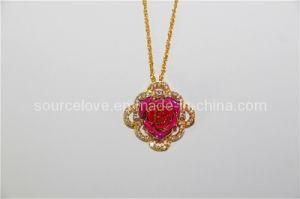 24k Gold Dipped Rose Necklace (XL073)