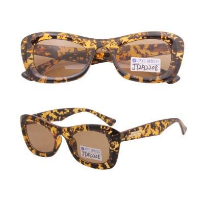 Custom Demi Frame Color 2022 Latest Fashion Plastic Sunglasses