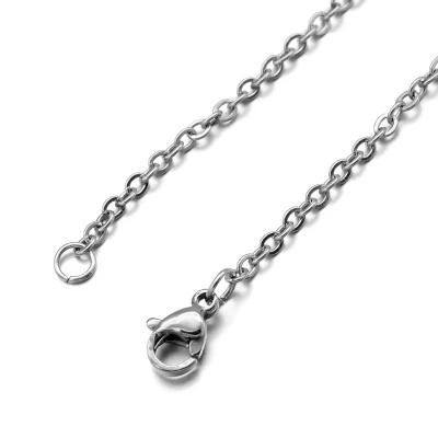 Stainless Steel O Chain 2mm Wide 55cm Length Custom Available