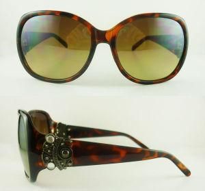 Plastic Women&prime;s Sunglasses With Pearl (C22025)