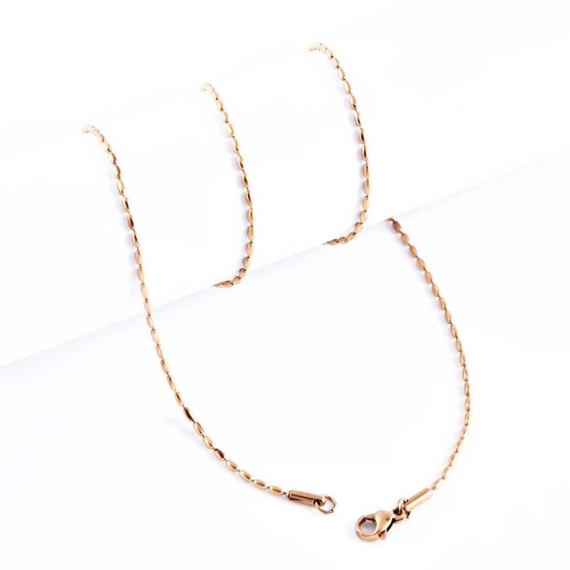 Pendant Chain Necklace Stainless Steel Jewelry Chain Bracelet Anklet Fashion Accessories Lady Jewelry