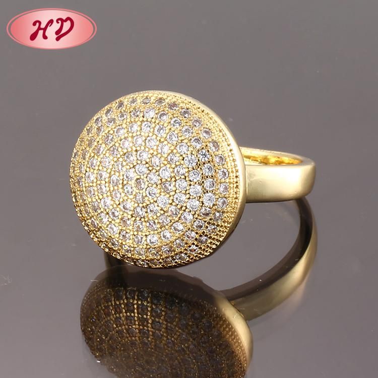 Fashion 18K Gold Plated Silver Stainless Steel Wedding Engagement Jewelry Man Finger Rings Design
