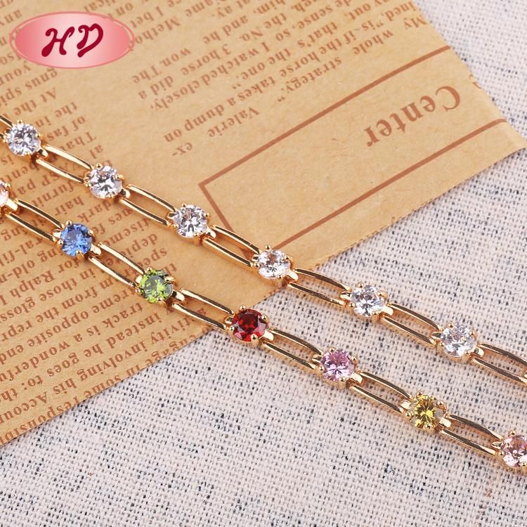 Fashion Multicolor Imitation Jewelry Bracelet for Lady