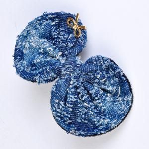 Hair Clip with Denim Bow (GD-AC053)