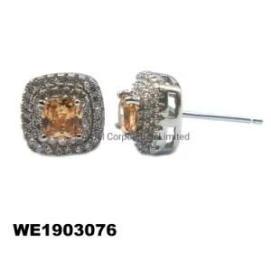 Fashion Jewelry/Factory Earring/with Cubic Zircon