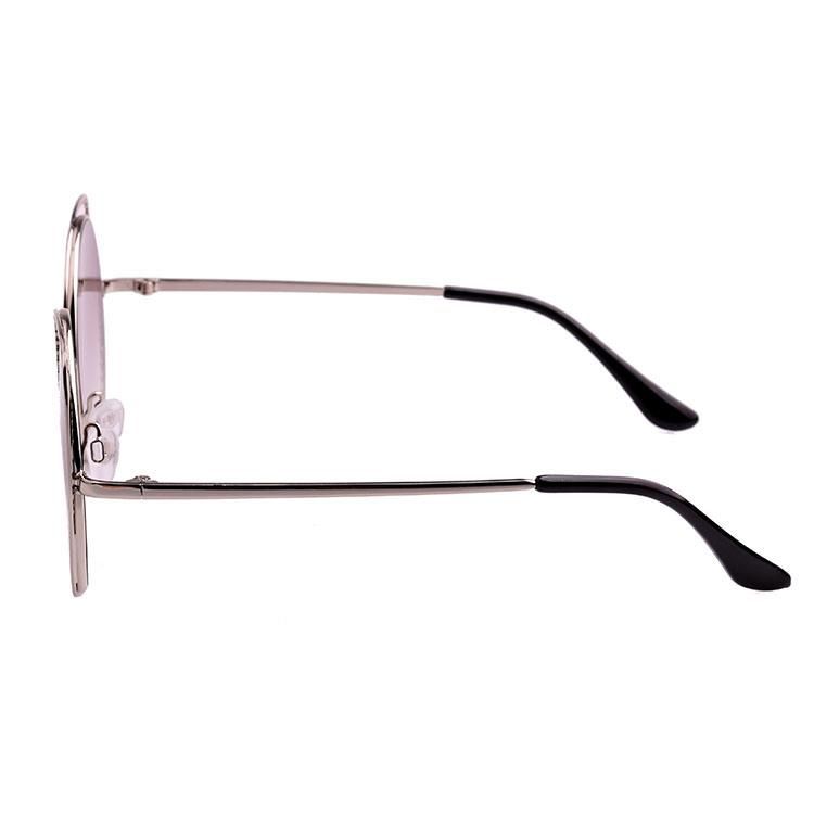 2022 Designed Cateye with Decoration Popular Metal Sunglasses