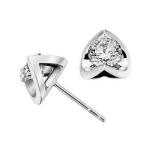 Fashion Blooming Stud Pin 925 Sterling Silver Earring