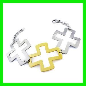 Charm Cross Bracelet