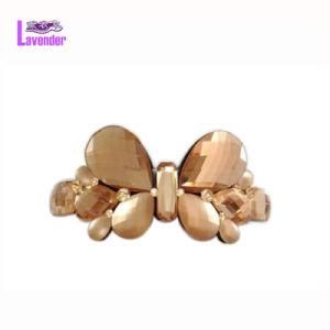 Hair Pin with Khaki Crystal Hair Clip for Women