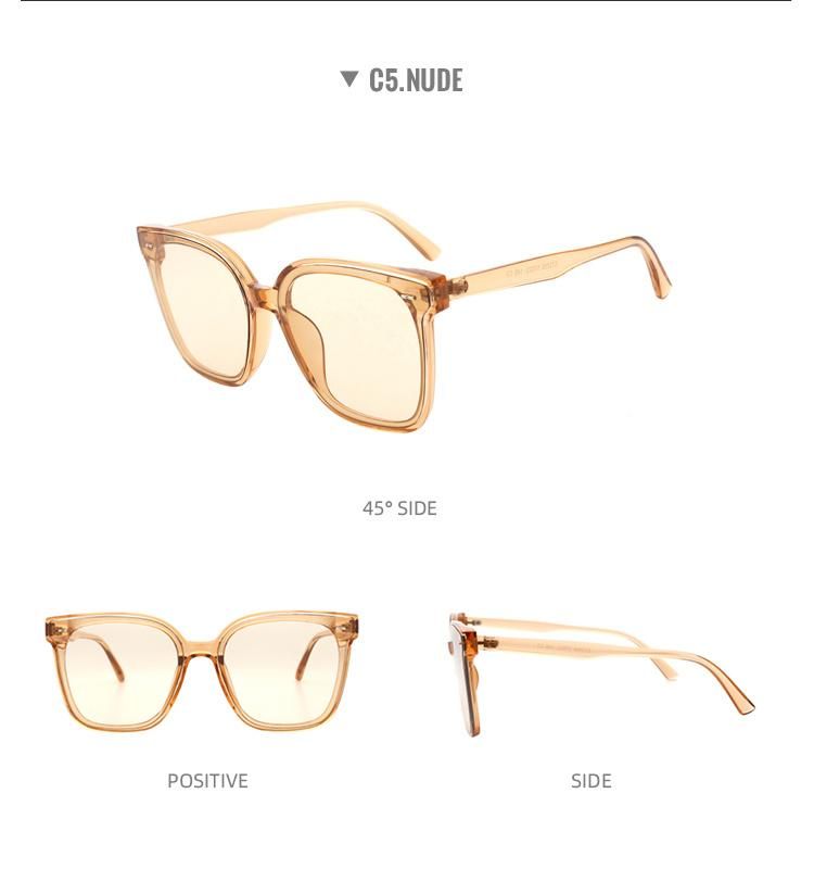 2022 Wholesale New Fashion Sunglasses Unisex Sunglasses Shade Fashion Oversize Glasses