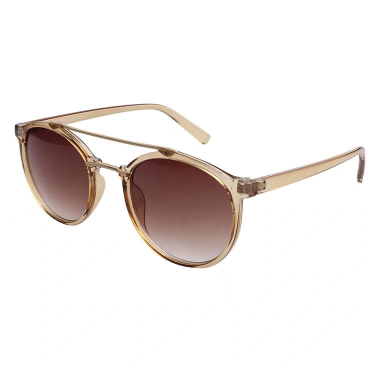 Lenses Metal High Quality Wholesale Round Sunglasses Women