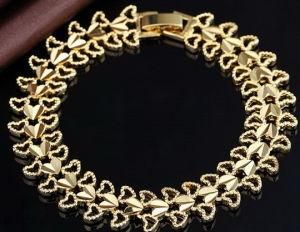 Factory Direct Wholesale Cheap Price Brass Material Gold Bracelet 24k