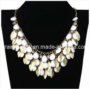 Spring Fashion Jewelry Adjustable Chains Plated with Antique Bronze Light Yellow Leaf Resin