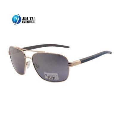 Custom High Quality Luxury Brand Metal Outdoor Polarized Men&prime;s Sunglasses