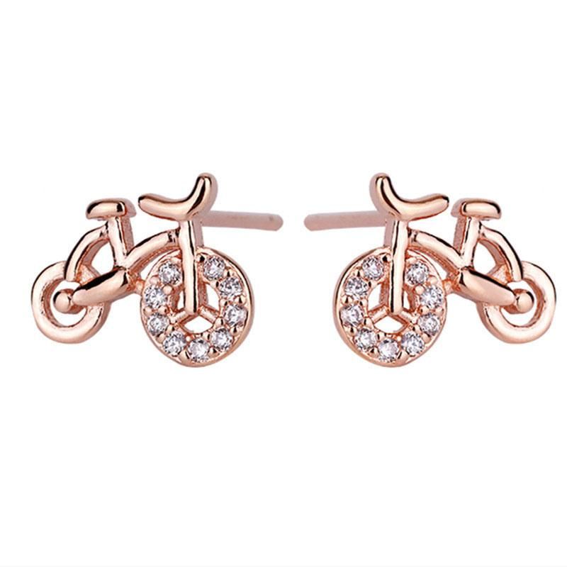 Mini Bike Earrings Earrings Wholesale Fashion Personality Earrings