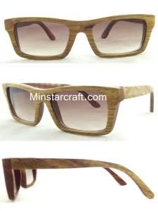 Customized Your Own Logo Polarized Wooden Sunglasses