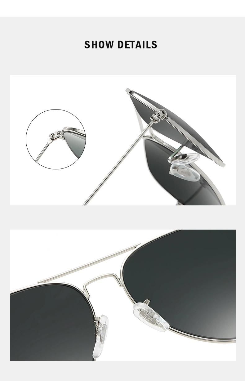 2021 Hot Selling Sunglasses Wholesale Cheap Price Men Fashion Stainless Steel Metal Sun Glasses