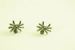 Alloy Black Spider Earring