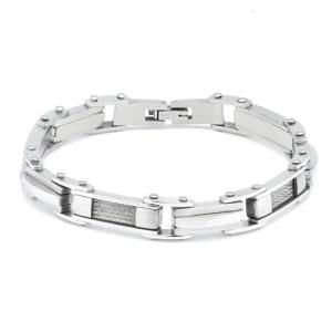 Fashion Rope Stainless Steel Chain Men Bracelets