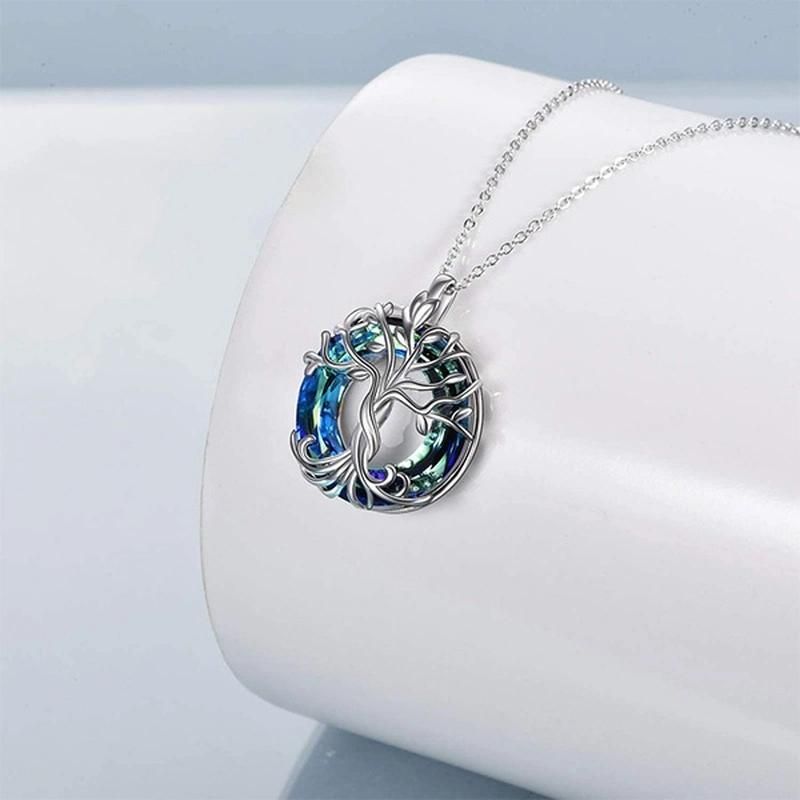 Fashion Silver Jewelry Tree of Life Necklaces Promotion Gift