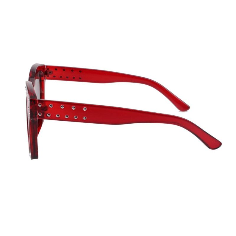 2018 Factory Directly Square Shape Sunglasses with Ball Decoration