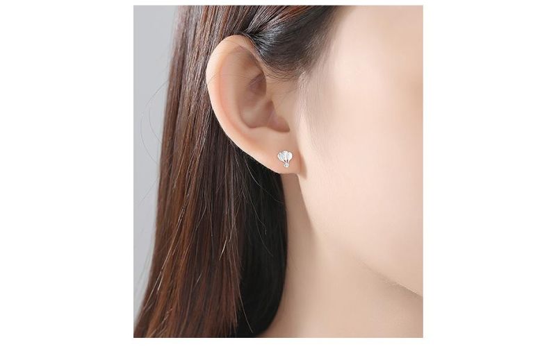 Little Hot Air Balloon Ear Stud for Girls