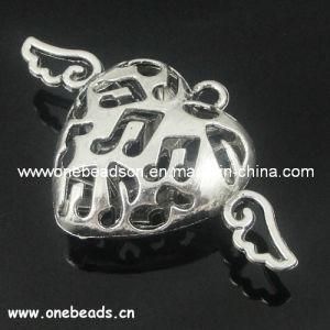 Zinc Alloy Pendant Heart Jewelry (PXH-5153D)