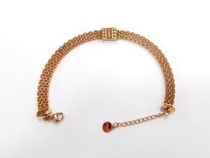 Bracelet in Stainless Steel in Gold Color 24K