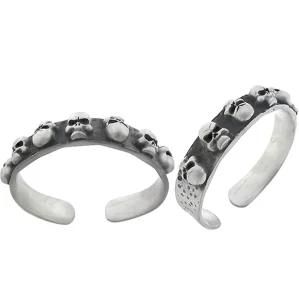 Fashion Skull Stainless Steel Bracelet (BC8700)