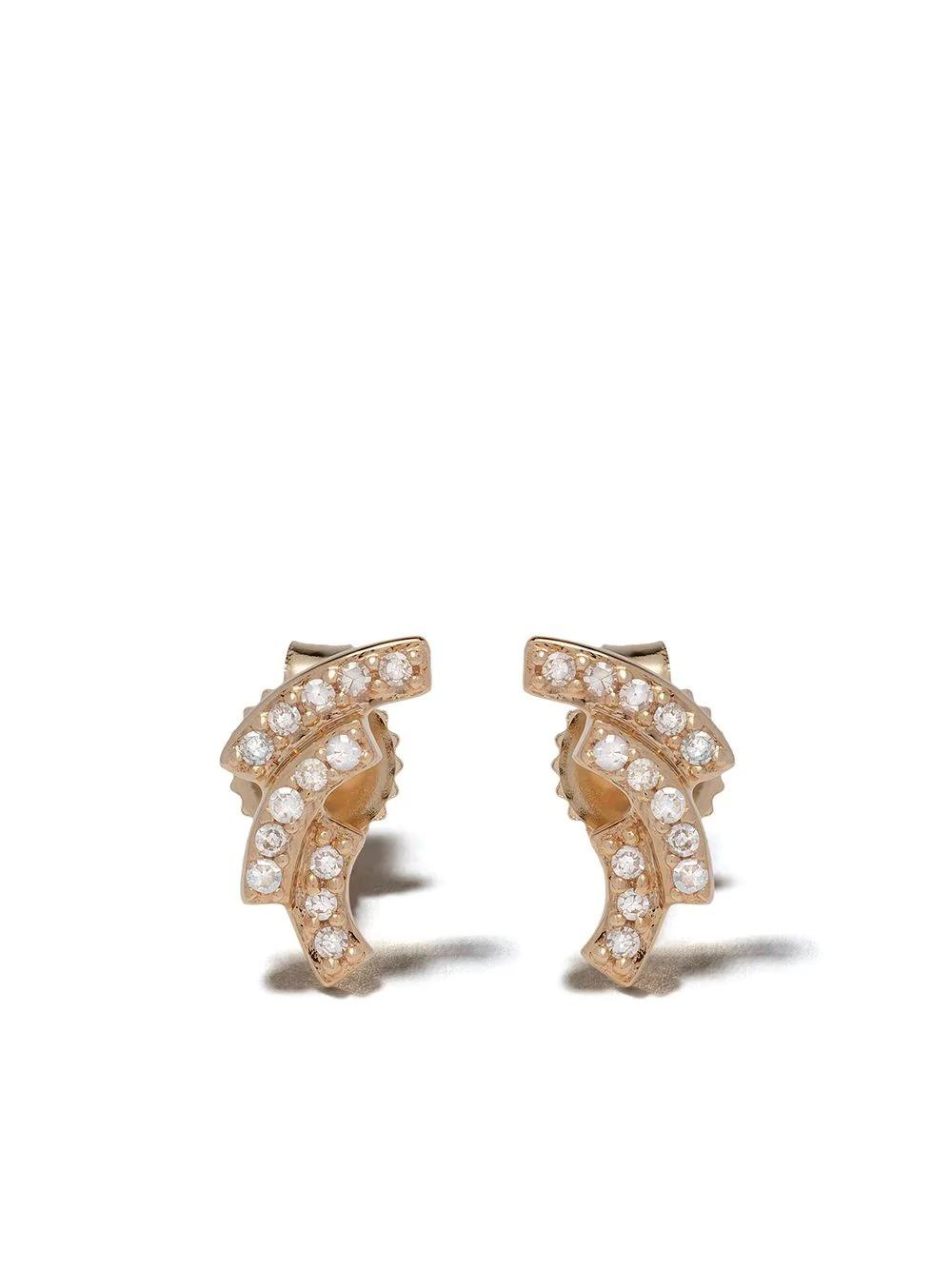 Fashion Simple Set Zirconia Plating Earrings Jewelry