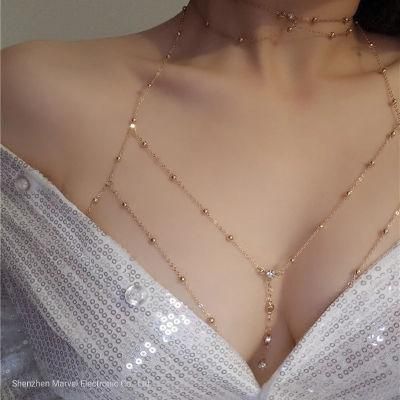 Ladies Fashion Accessories Breast Chain Sexy Style Body Chain Jewelry