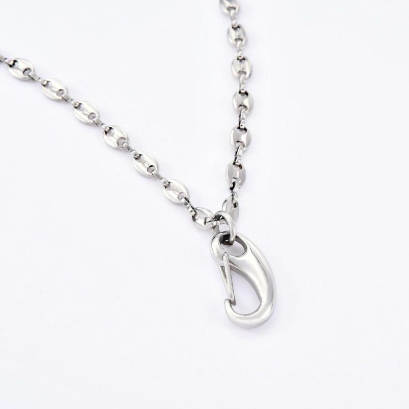 New Design Jewellery Custom Silver Color Necklace Fashion Jewelry with Pendant