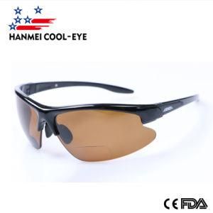 Custom UV400 Protetive Fishing Polarized Sunglasses with Magnifier