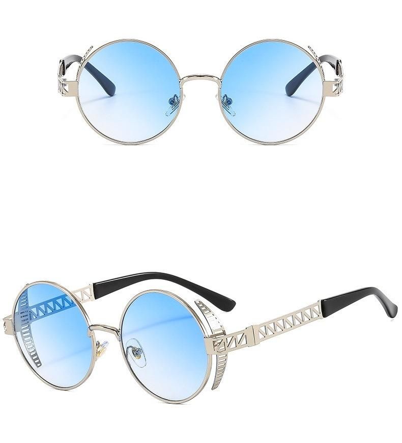 Hot Sale! ! ! ! Punk Metal Grid Modern Quality Sunglasses