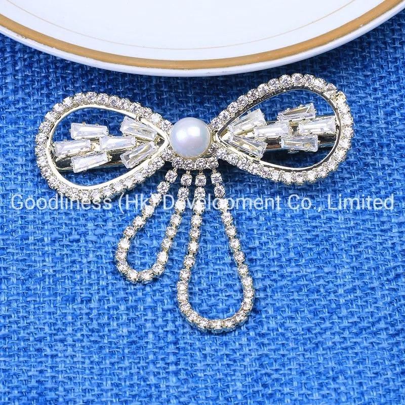 Girls Women Hair Barrettes Bling Bow Hairpins Fashion Hair Accessories