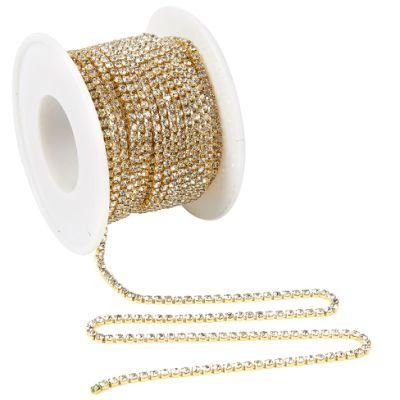 Costume Fashion18K Gold Plated Charm Crystal Shiny Rhinestone Necklace Bracelet Anklet Jewelry Design