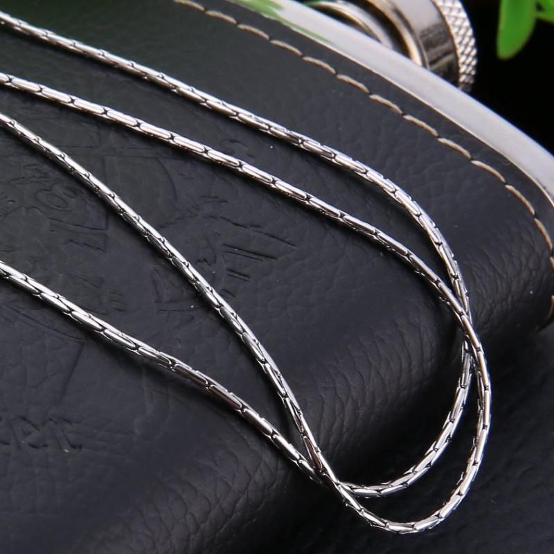 Popilar Stainless Steel Square Wire Cable Boston Chain for Bunsik Jewelry Design