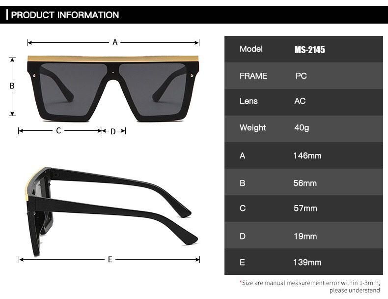 Hot Whosale Trendy Classic Retro Designer Style Vintage Frame Sunglasses
