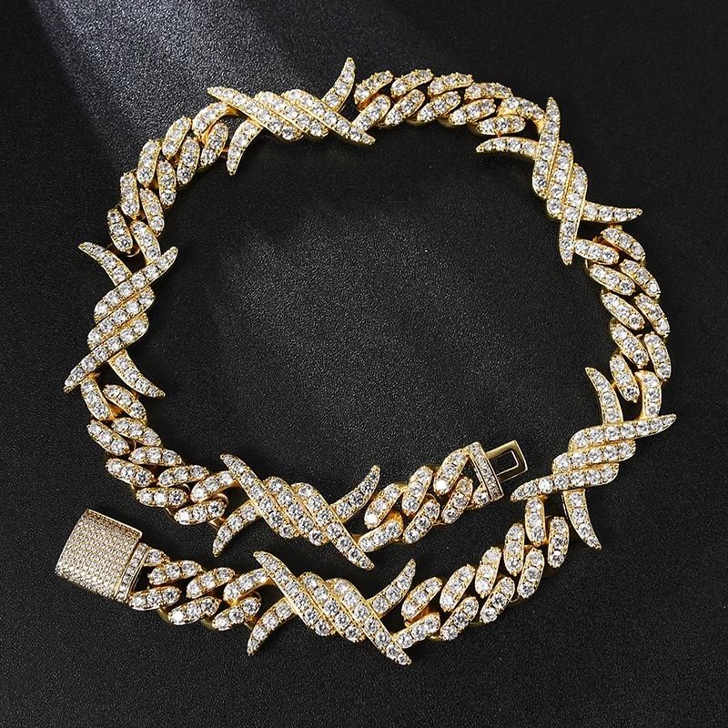 Hip Hop Jewelry Style Wholesale Copper Necklace