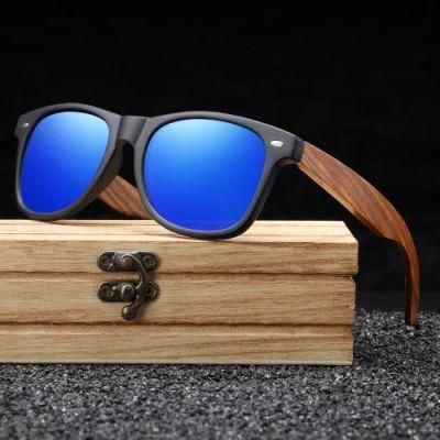 Fashion Wooden Frame Sunglasses Unisex Custom Polarized Wooden High Quality Sun Glasses Sunglasses