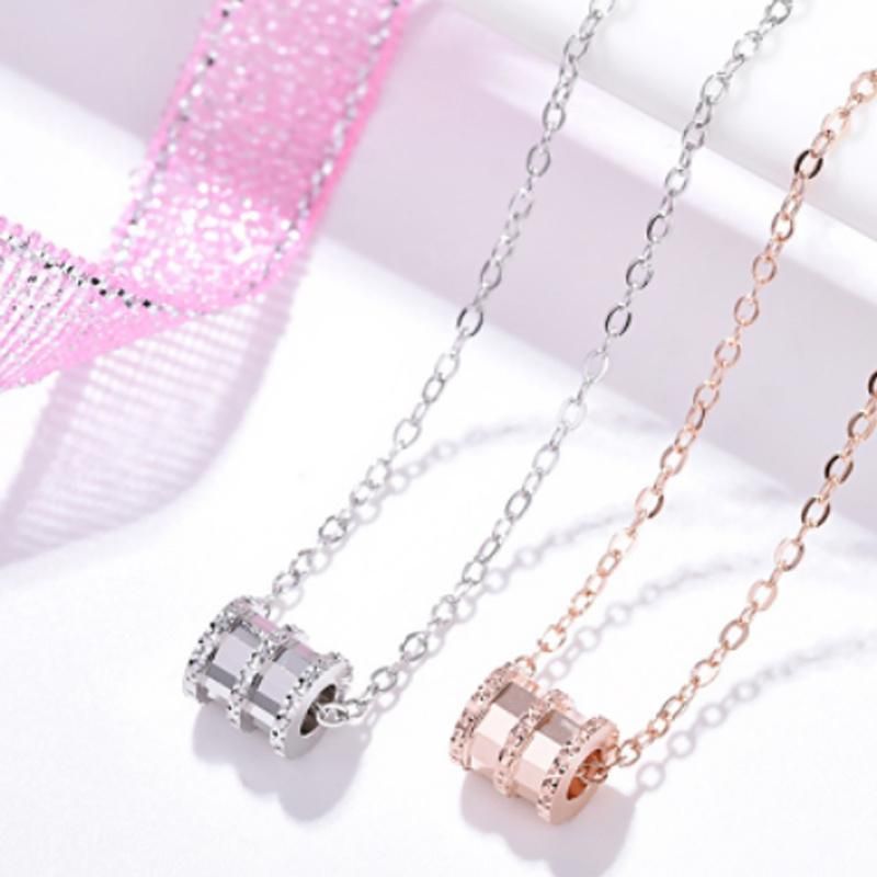 S925 Sterling Silver Plated Copper Small Waist Necklace Mini Design Simple Clavicle Chain