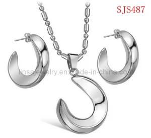 Fashion Stainless Steel Jewelry Set for Women (SJS487)