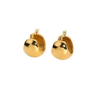 Latest Design Stainless Steel Earrings/18kgold Plated