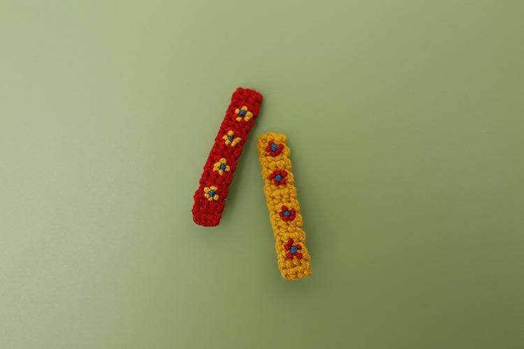 Crochet Hair Clips Ym255